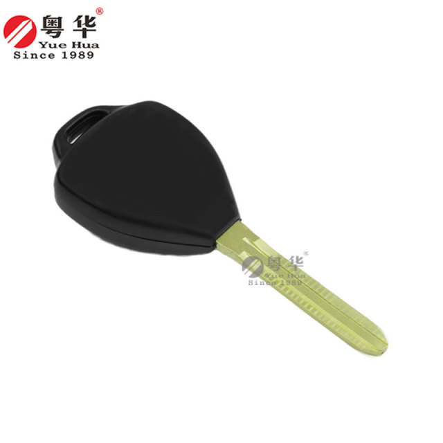 Suitable for Toyota car keys, Corolla key shell, RAV4/Vios, Camry 4-button with paper label