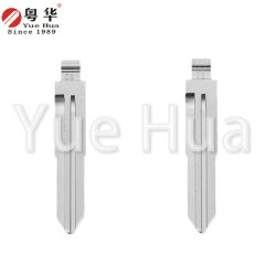 Universal Uncut Flip Remote Car Key Metal Blank Blade Universal Replacement Car Key Blade Remote Smart Key Blade