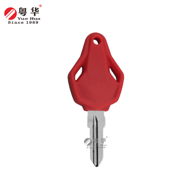 适用于MV Agusta摩托车钥匙 MV Agusta 006 右侧双槽 黑红蓝三色可选 MV800/F3/F4/Agusta/RVS/1090 摩托车钥匙坯 锁匠用品
