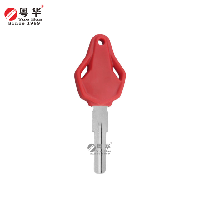 适用于MV Agusta摩托车钥匙，MV Agusta 008中心槽，有黑色、红色和蓝色可选；B3/F3/Rivale/Dragster摩托车钥匙坯，锁匠用品