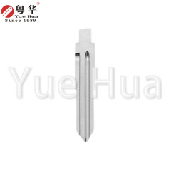 Universal Metal Remote Blank Flip Key Blade Uncut Brass Silver Color Key Blank Blade for TOY Chevrolet Buick Remote Car Key