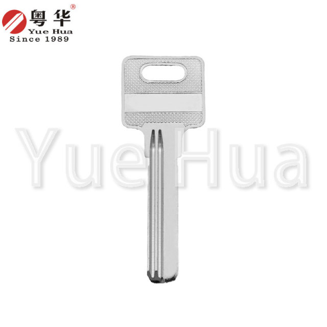 Wanjia computer key, full copper edge slot key blank, multi-slot punched thickness 2.3, anti-theft door computer key
