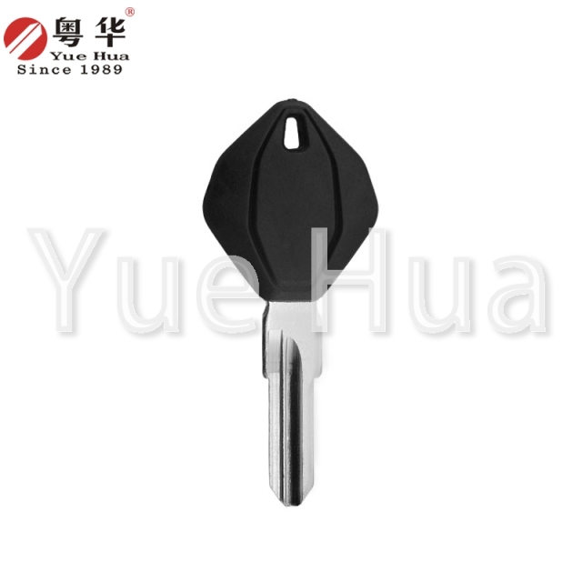 适用于杜卡迪摩托车钥匙，杜卡迪 017-1 右侧双槽钥匙，杜卡迪 V2/V4/V4S/V4SL/1100，Hypermotard 950，芯片插入式钥匙，岳华钥匙锁匠配件