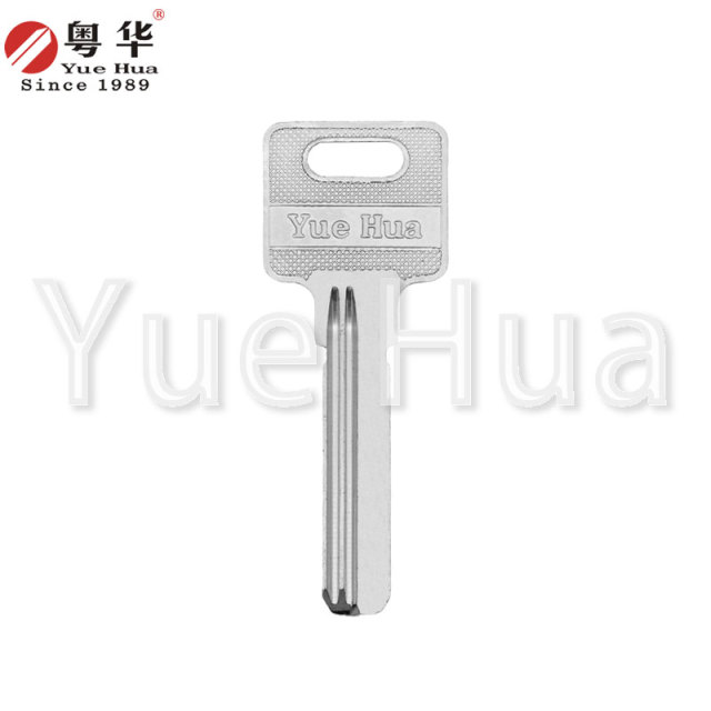 Wanjia computer key, full copper edge slot key blank, multi-slot punched thickness 2.3, anti-theft door computer key