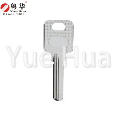 Long Fengcai, large handle, reversible slot Fengcai key with hole, photo, Baili Fengcai brass, computer key