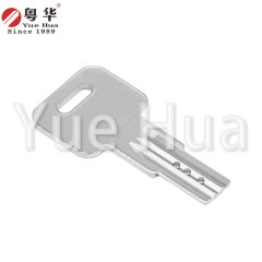 ABA Left Reverse Groove AB Gas Tank Drawer Key Blank, Holey Trapezoidal Key Blank, Computer Key