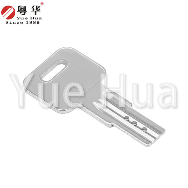 ABA Left Reverse Groove AB Gas Tank Drawer Key Blank, Holey Trapezoidal Key Blank, Computer Key