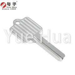 Deli Computer Key, Full Copper 2.5mm Thick Punching Key Blank, Anti-theft Door Key Blank, Computer Key