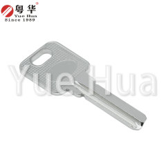 Long Fengcai, large handle, reversible slot Fengcai key with hole, photo, Baili Fengcai brass, computer key