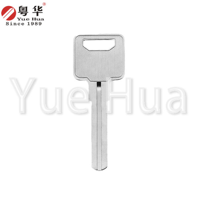 Suitable for Yili double-sided double-sided internal milled groove blade key blank, copper material thickness 1.8, computer key
