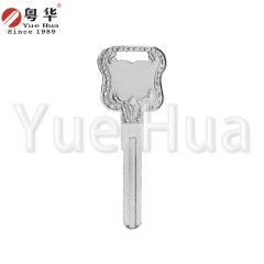 Lekeduo extended blade key; double-sided blade key; security door lock key blank; internal milling of the middle groove; computer key