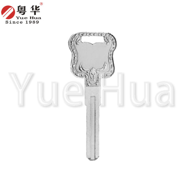 Lekeduo extended blade key; double-sided blade key; security door lock key blank; internal milling of the middle groove; computer key