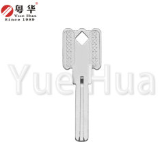 Suitable for Yuema blade keys; Single-sided internal milling groove key blank; Yuema roller shutter anti-theft lock; Computer key
