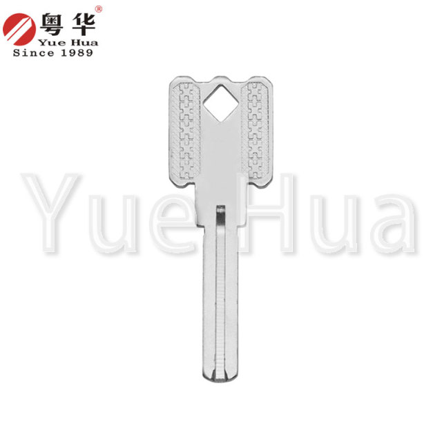 Suitable for Yuema blade keys; Single-sided internal milling groove key blank; Yuema roller shutter anti-theft lock; Computer key