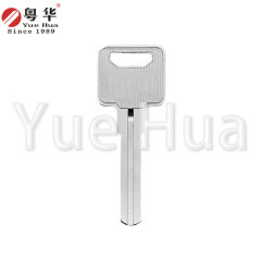 Suitable for Yili double-sided double-sided internal milled groove blade key blank, copper material thickness 1.8, computer key