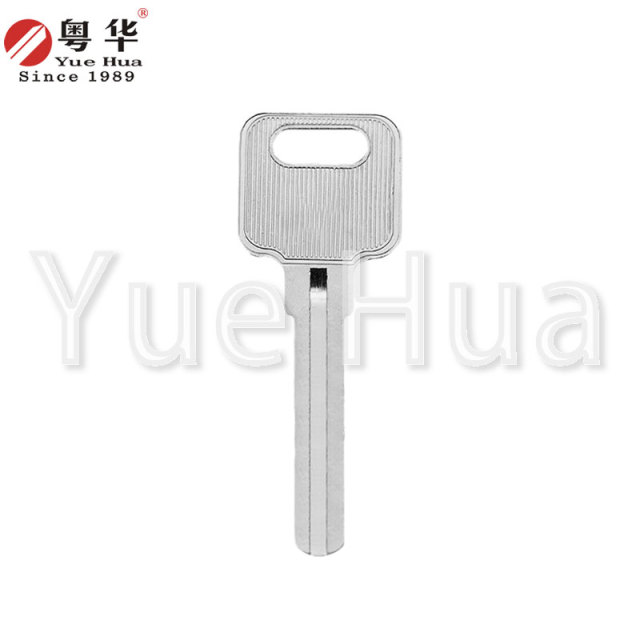 Jindian blade 2.5 double-sided; Jindian atomic internal milled edge cylinder lock blade key; double-sided brass material; computer key