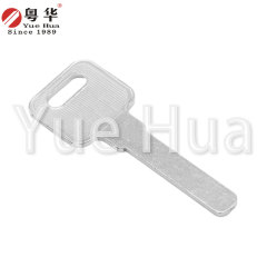 Golden Point Blade Key, 2.0mm thickness single-sided blade, internal milled groove lock key blank, anti-theft door key blank, computer blank key