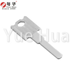 8S single-sided blade key; blade key blank; security door lock key blank; computer key
