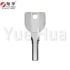 Idle atom double-row crescent dimple key blank; Rolling shutter key blank; Thickness 2.5; Atom key