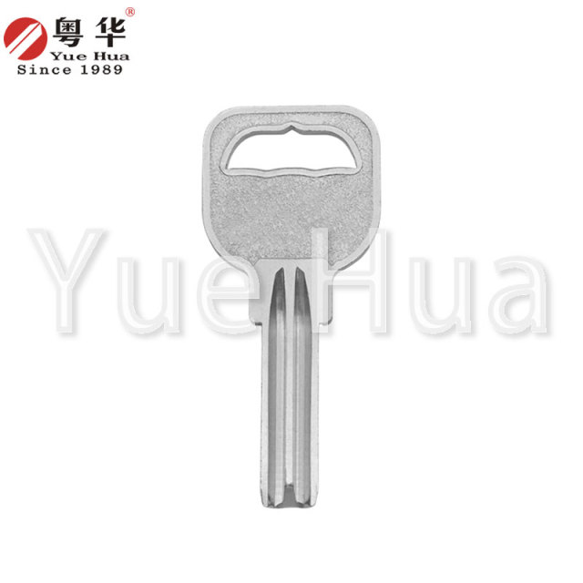 Gumei tubular key blank; Exterior door key blank; Crescent key blank; 2.5mm thickness; Civil tubular key blank