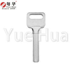 Y extended 7-pin gold dot cut edge large handle 7-pin extended atomic key blank copper U-shaped crescent atomic key