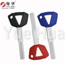 Suitable for Kawasaki motorcycle keys Kawasaki 017 flat key (W);Ninja400/Z400;chip installable;motorcycle key blank Yuehua key and lock consumables