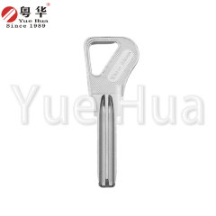 Zhengdian atomic hypotenuse; Zhengdian key blank; Semicircle crescent drill key blank; External door lock atomic key