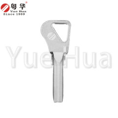 Zhengdian atomic hypotenuse; Zhengdian key blank; Semicircle crescent drill key blank; External door lock atomic key