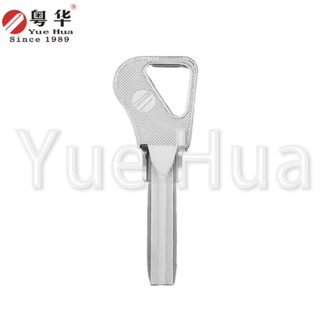 Zhengdian atomic hypotenuse; Zhengdian key blank; Semicircle crescent drill key blank; External door lock atomic key