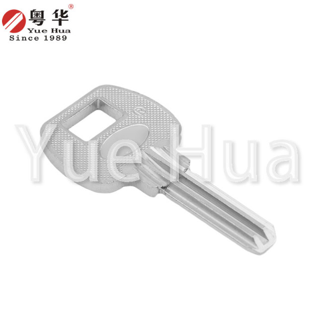 Hengfeng Double Atom 2.5 Compatible with Ronghe Key Blank; Long Roller Shutter Double Row Dimple; Brass 2.5 Atom Key