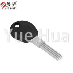 群盛409双原子；双排背靠背布局；适用于安全门钥匙坯；橡胶双槽原子钥匙