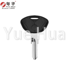 适用于宝马摩托车钥匙 BMW 005 右双槽 C1/C1-200/C600/C650GT/Sport；可安装芯片；摩托车钥匙坯