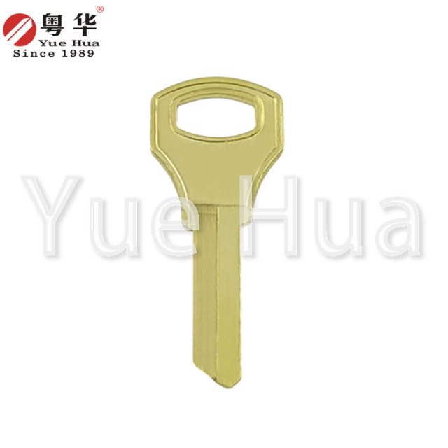 Large round head top left and right; top lock padlock key blank; civil key; key blank