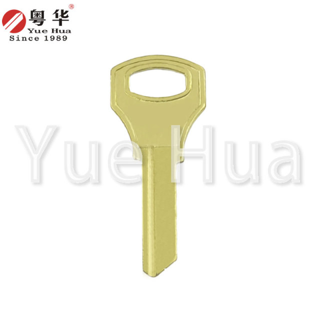 Large round head top left and right; top lock padlock key blank; civil key; key blank