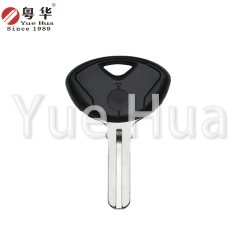 适用于宝马摩托车钥匙，BMW 002 中间槽；K1200/1300/S1000R/R1200R/HP4；可安装芯片；摩托车钥匙坯
