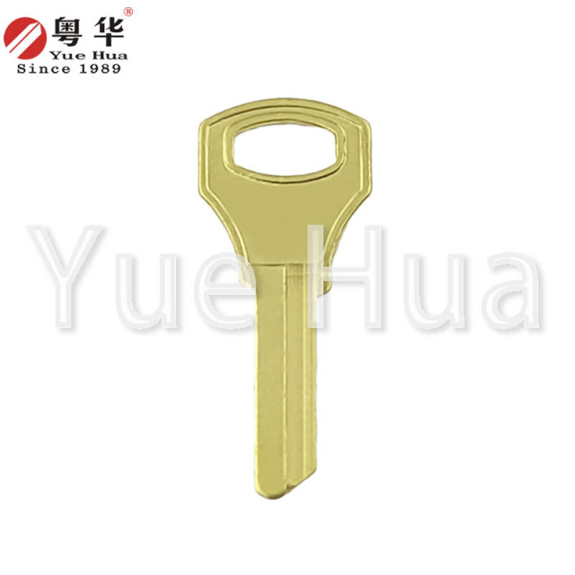 Large round head top left and right; top lock padlock key blank; civil key; key blank