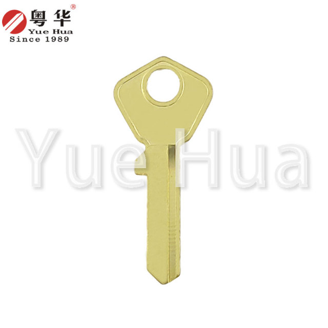 Round top left and right; top lock padlock key blank; civil key; padlock key