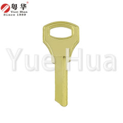Large round head top left and right; top lock padlock key blank; civil key; key blank