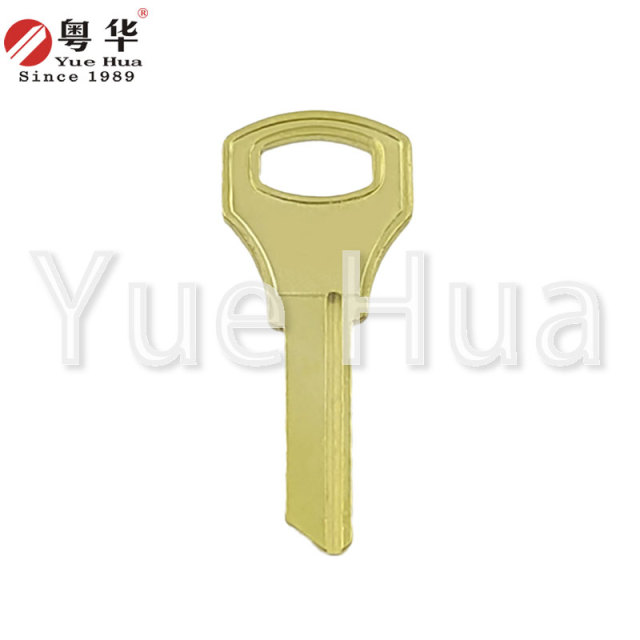 Large round head top left and right; top lock padlock key blank; civil key; key blank