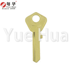 Round top left and right; top lock padlock key blank; civil key; padlock key