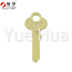 Huayangjiang Padlock Top Floor Cabinet Key Blank Copper Material 1.4mm Thick Key Blank Single-bit Key Key Blank