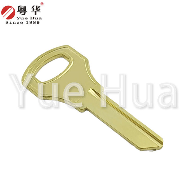 Large round head top left and right; top lock padlock key blank; civil key; key blank