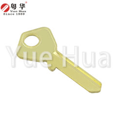 Round top left and right; top lock padlock key blank; civil key; padlock key
