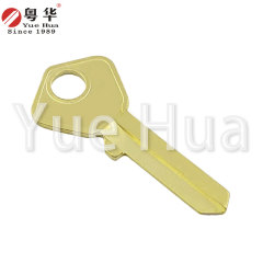 Round top left and right; top lock padlock key blank; civil key; padlock key