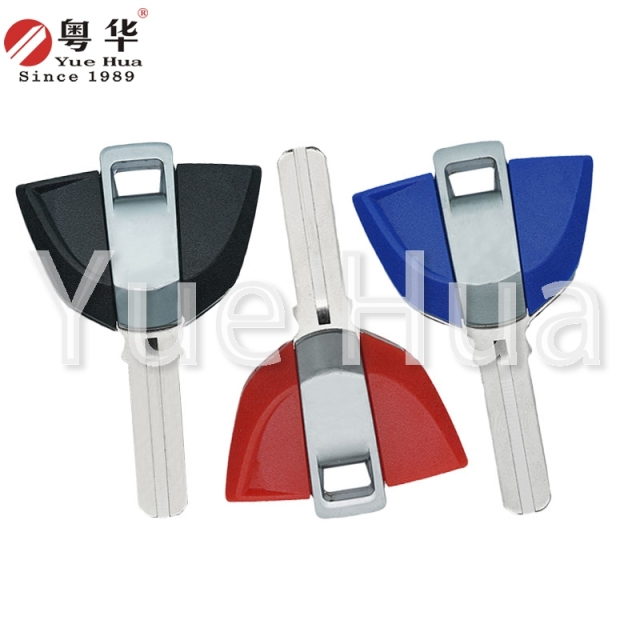 Suitable for BMW motorcycle keys BMW 001 middle groove;F800/R1200RT/GS/RS1000RR;chip installable;motorcycle key blank