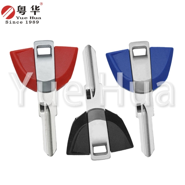 Suitable for BMW motorcycle keys BMW 004 right double groove G310GS/G310R motorcycle key blank locksmith consumables