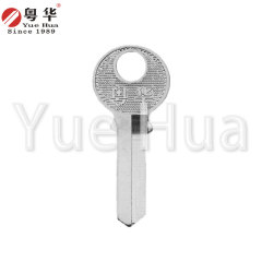 Around the middle of the third ring; Third ring key blank; Civilian brass key; Padlock key blank; Thickness 1.5; Hanging key