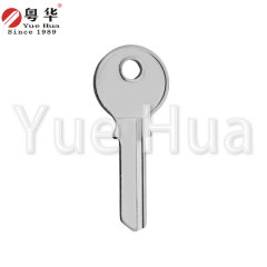 GLOBE round head key left small padlock key blank all copper civil key hanging key