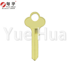 Plum blossom Han Shan left and right; padlock, top lock, cabinet lock key blank; copper material, thickness 1.5; key blank