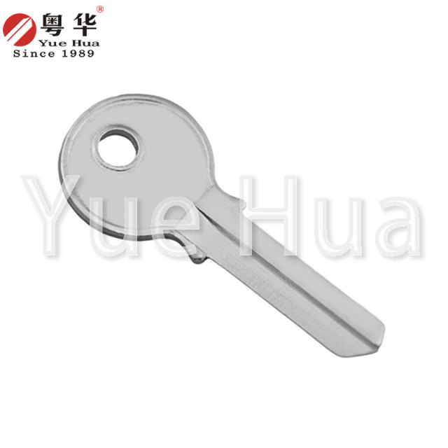 GLOBE round head key right small; round head key blank; padlock key blank; all copper; civil key; hanging key